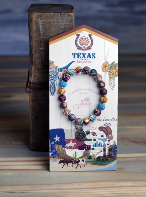 Bracelet, Texas Bead & Charm