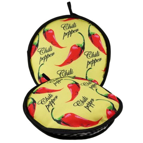 Tortilla Warmer, Chili Pepper Design
