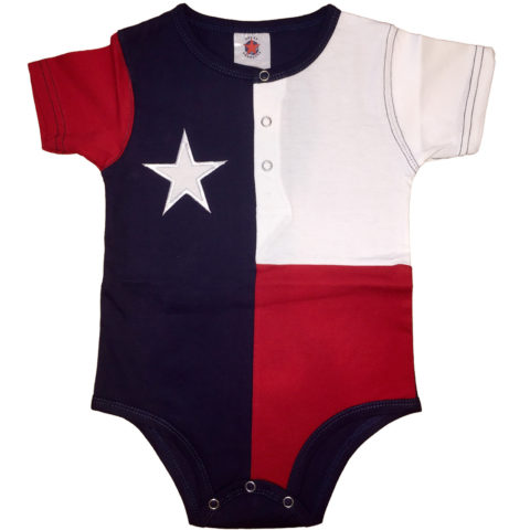 Onesie: Texas Flag