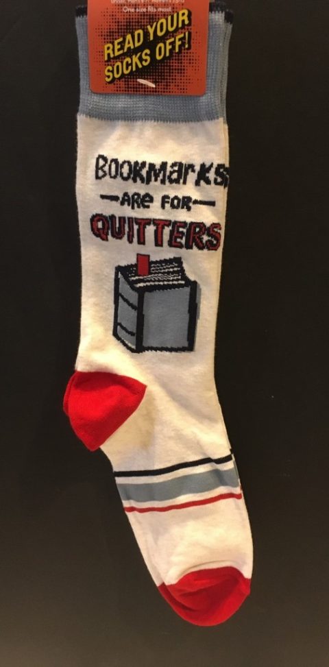 Socks: Bookmarks For Quitters