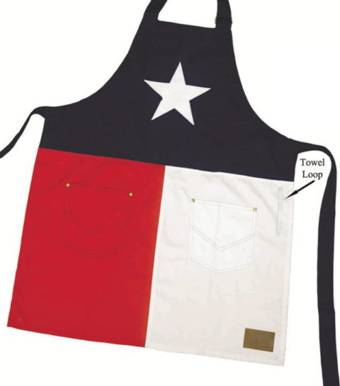 Texas Flag Apron