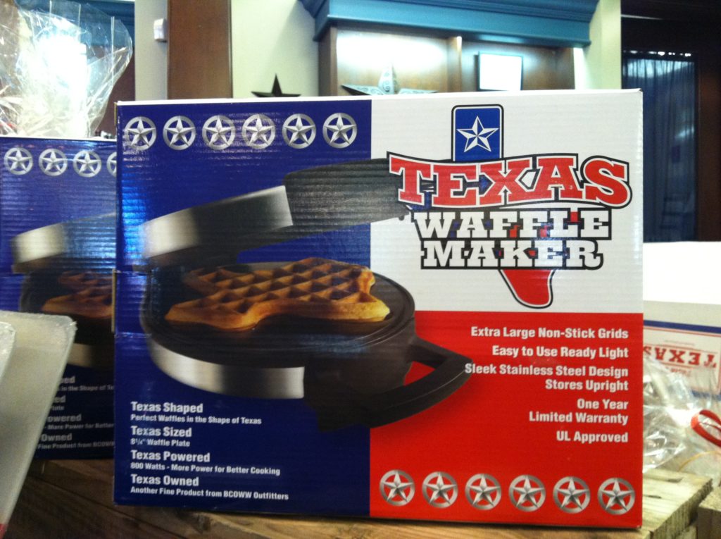 Texas Waffle Maker Texas Star Trading
