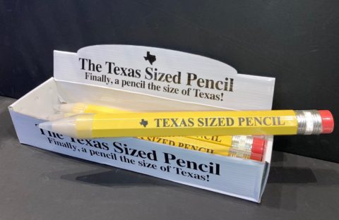 Texas-Sized Pencil