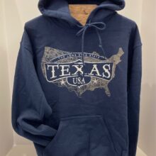 Hoodie: Texas USA