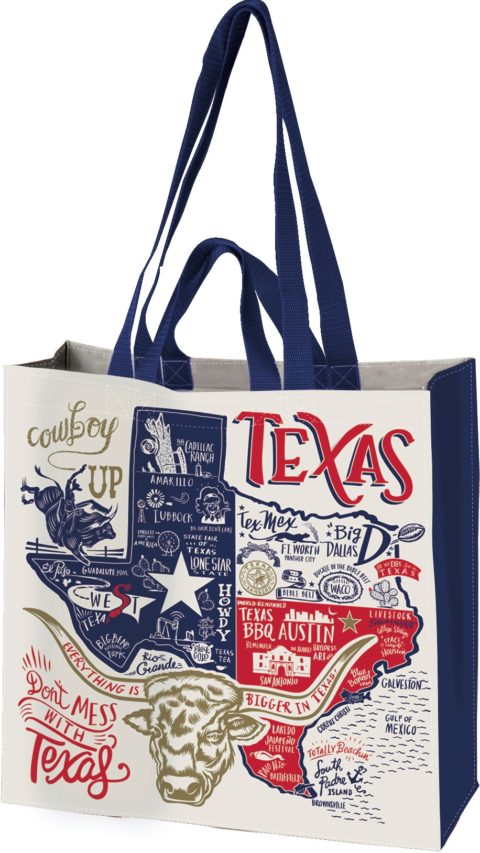 Texas Market Tote Bag