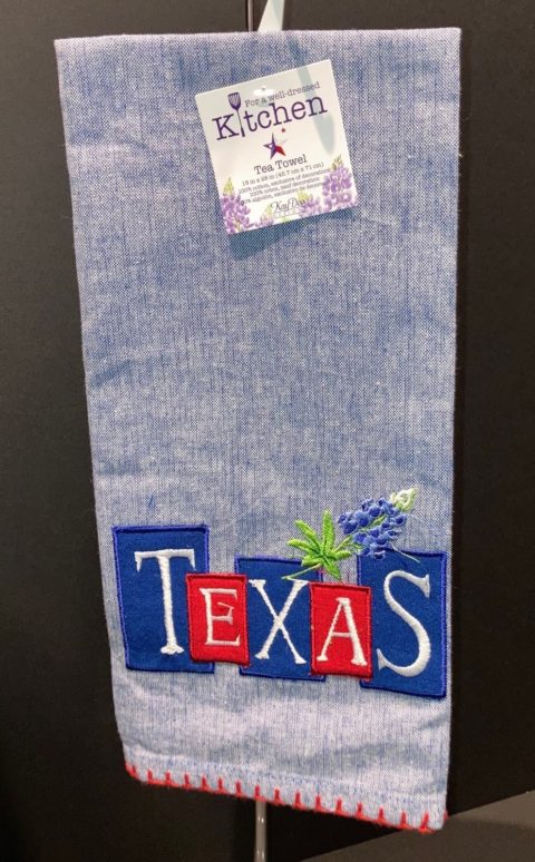 Towel, Texas Applique