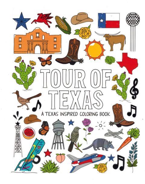 Coloring Book: Tour of Texas