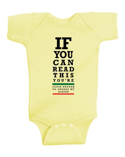 If You Can Read This Onesie