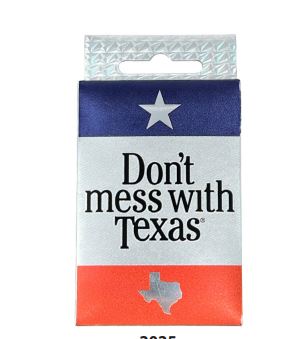 Playing Cards — Don’t Mess With Texas