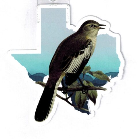 Sticker, Texas Mockingbird