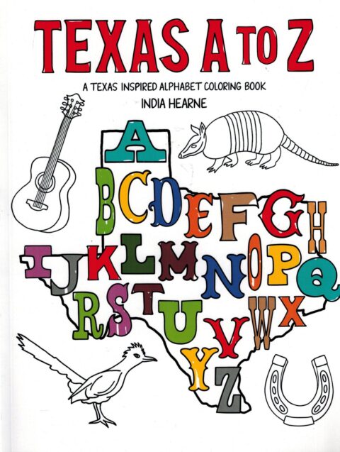Coloring Book: Texas A to Z