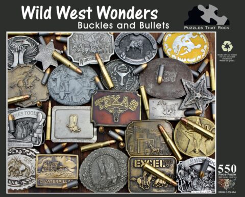 Puzzle: Wild West Wonders, Buckles & Bullets