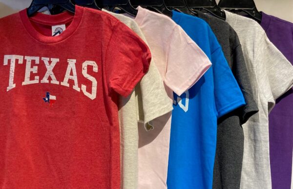 Kids Shirt, Texas Shape