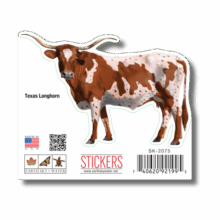 Sticker, Texas Longhorn