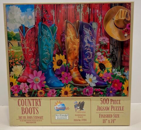 Puzzle: Country Boots