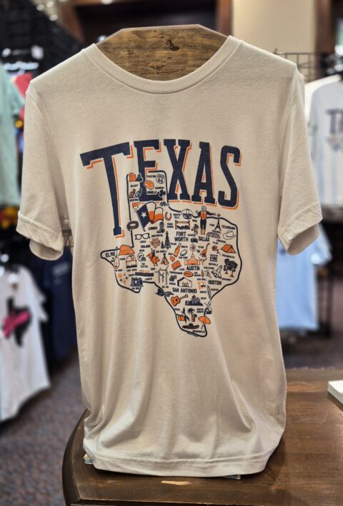 T-Shirt, Texas Icons