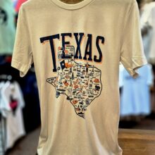 T-Shirt, Texas Icons