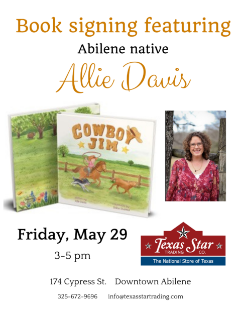 Book Signing Friday, May 29